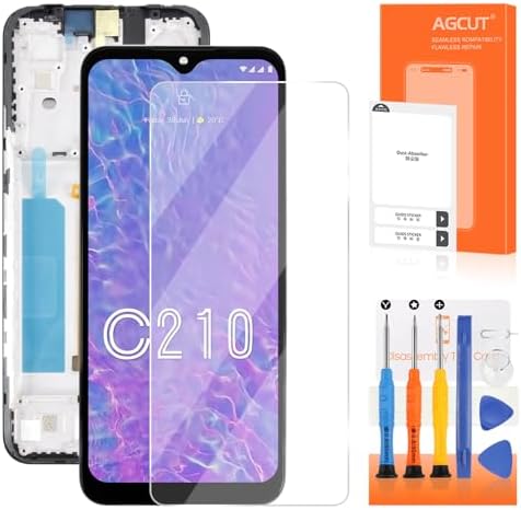 لنوكيا C210 استبدال الشاشة لنوكيا C210 شاشة LCD TA-1548 LCD محول الأرقام الجمعية إصلاح أجزاء الأسود مع الإطار 6.3 "